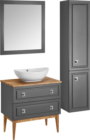 Зеркало (76х82)  ASB-Woodline Каталина 80 12080